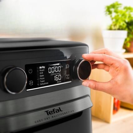 Tefal - Varmluftsfritös 15 l EASY FRY 9 i 1 1800W/230V svart