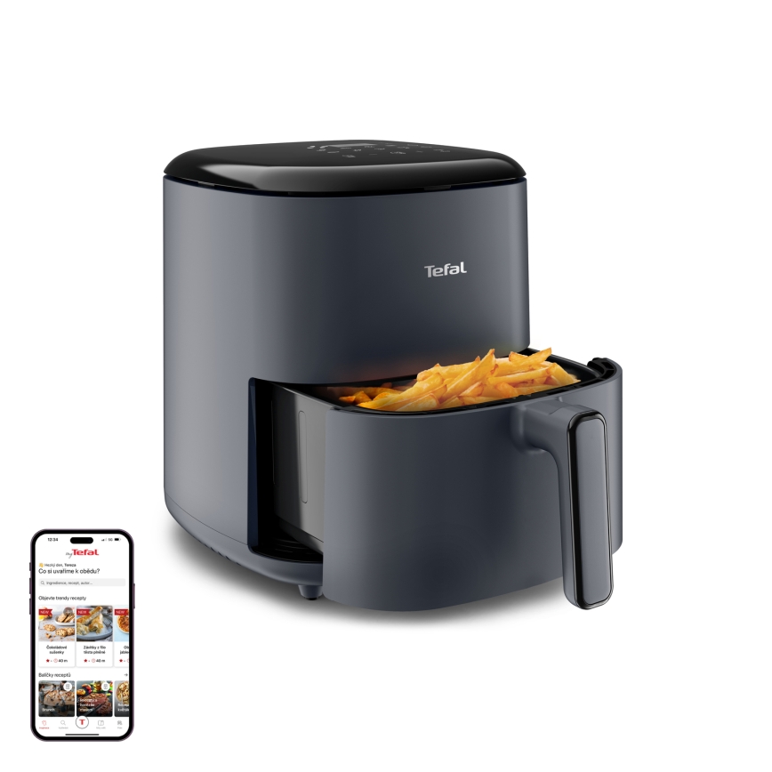 Tefal - Varmluftsfritös 3 l EASY FRY COMPACT 1300W/230V