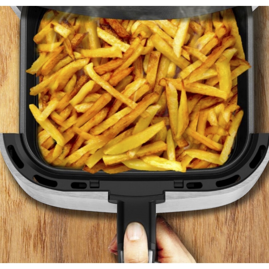 Tefal - Varmluftsfritös 4,2 l EASY FRY&GRILL 2 i 1 1550W/230V rostfritt stål