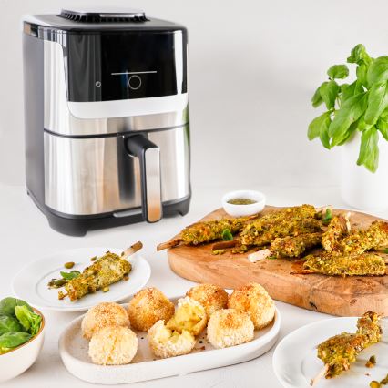 Tefal - Varmluftsfritös 5 l EASY FRY SILENCE 10 i 1 1400-1670W/230V