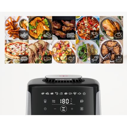 Tefal - Varmluftsfritös 5 l EASY FRY SILENCE 10 i 1 1400-1670W/230V