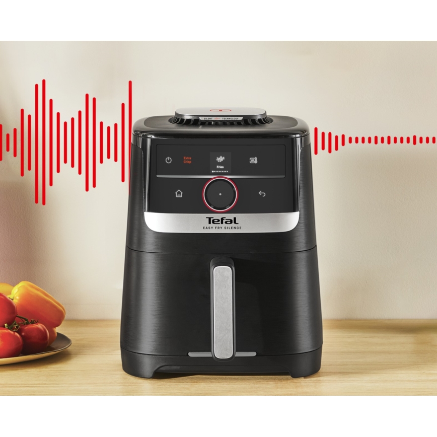 Tefal - Varmluftsfritös 5 l EASY FRY SILENCE SMART 1400-1670W/230V