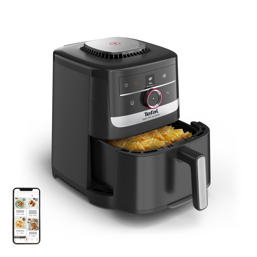 Tefal - Varmluftsfritös 5 l EASY FRY SILENCE SMART 1400-1670W/230V