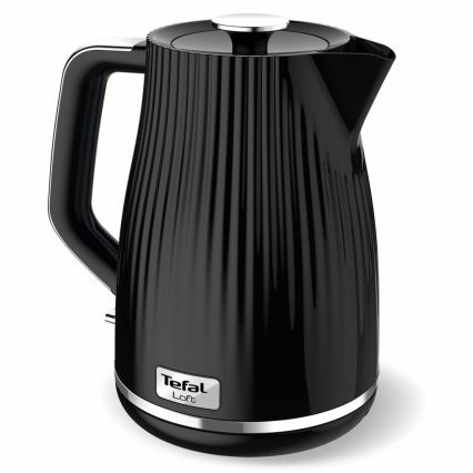 Tefal - Vattenkokare LOFT 1,7 l 2400W/230V svart