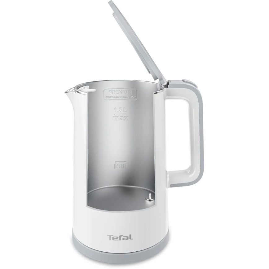 Tefal - Vattenkokare SENSE 1,5 l 1800W/230V vit