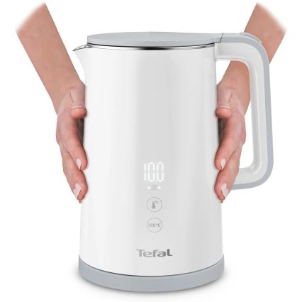 Tefal - Vattenkokare SENSE 1,5 l 1800W/230V vit