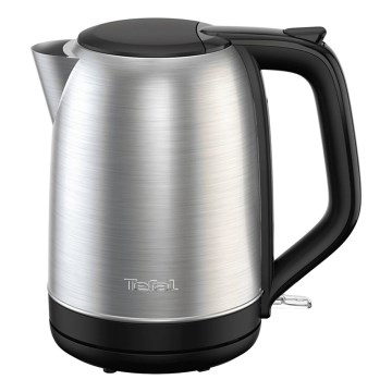 Tefal - Vattenkokare SUBITO 1,7l 2400W/230V rostfri/svart