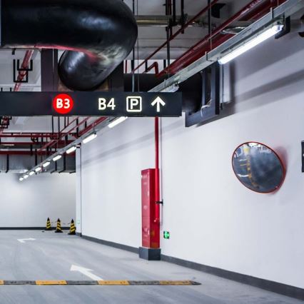 Teknisk LED-lysrörsarmatur med rörelse- och skymningssensor LED/48W/230V IP65 6500K 150 cm