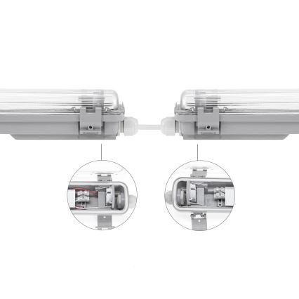Tekniskt lysrörsarmatur LIMEA T8 1xG13/20W/230V IP65 120 cm