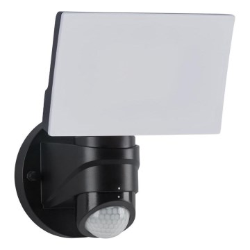 Telefunken 304305TF - LED vägglampa med sensor för utomhusbruk LED/24W/230V IP44 svart