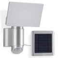 Telefunken 304704TF - LED Solar wall strålkastare med sensor LED/6W/3,7V IP44 silver
