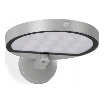 Telefunken 305104TF - LED solcellslampa med sensor LED/10W/7,4V 2000 mAh IP44