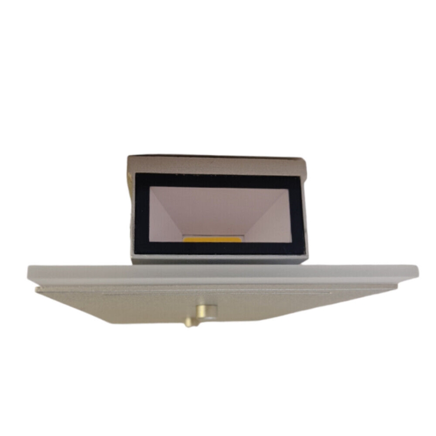 Telefunken 307704TF - LED vägglampa för utomhusbruk 2xLED/3W/230V IP44 silver