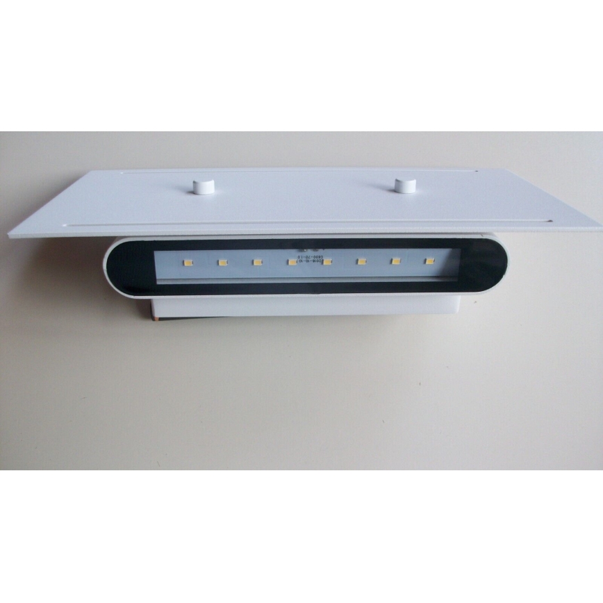 Telefunken 307806TF - LED vägglampa för utomhusbruk 2xLED/3,5W/230V IP44 vit