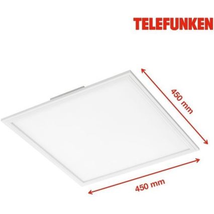 Telefunken 308806TF - LED fäst panel med sensor LED/25W/230V 4000K