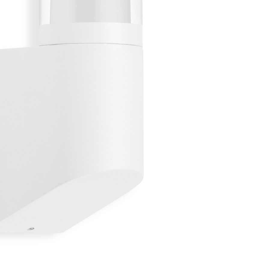 Telefunken 311306TF - LED utomhusväggarmatur LED/8W/230V 4000K IP44 vit