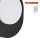 Telefunken 312005TF - LED vägglampa för utomhusbruk LED/8W/230V IP44 svart