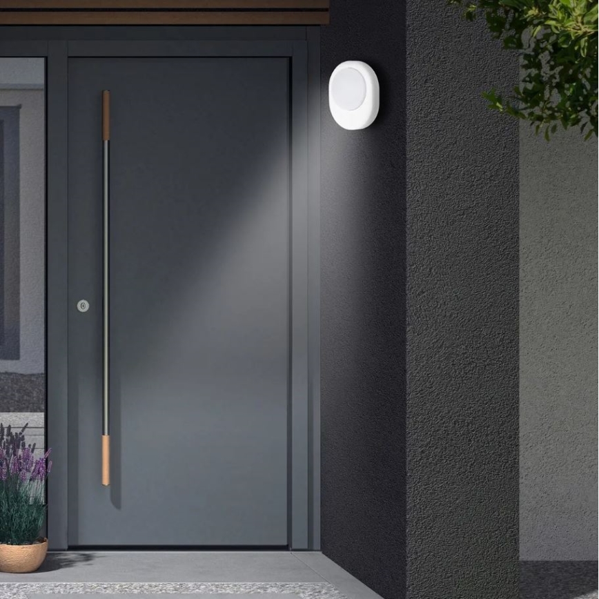 Telefunken 312006TF - LED vägglampa för utomhusbruk LED/8W/230V IP44 vit