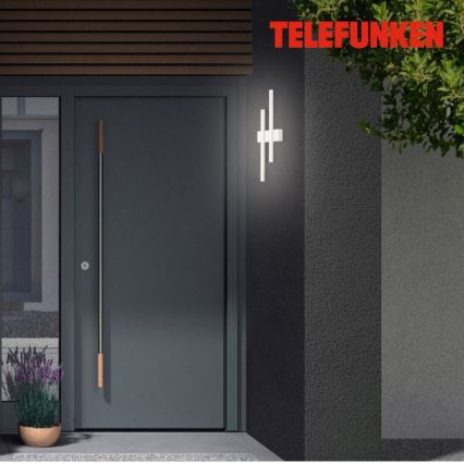 Telefunken 313206TF - LED vägglampa för utomhusbruk 2xLED/8W/230V IP44