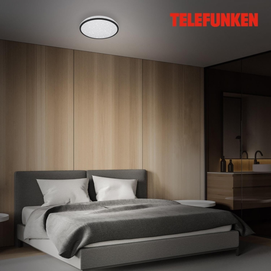 Telefunken 318305TF - LED taklampa för badrum med sensor LED/16W/230V IP44 diameter 28 cm