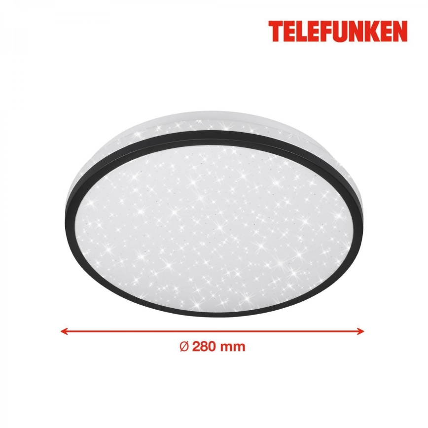 Telefunken 318305TF - LED taklampa för badrum med sensor LED/16W/230V IP44 diameter 28 cm