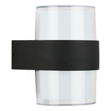 Telefunken 320405TF - LED utomhusvägglampa 2xLED/8W/230V IP44 svart