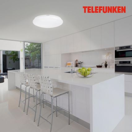 Telefunken 601306TF - LED taklampa för badrum med sensor LED/20W/230V IP44 diameter 40 cm