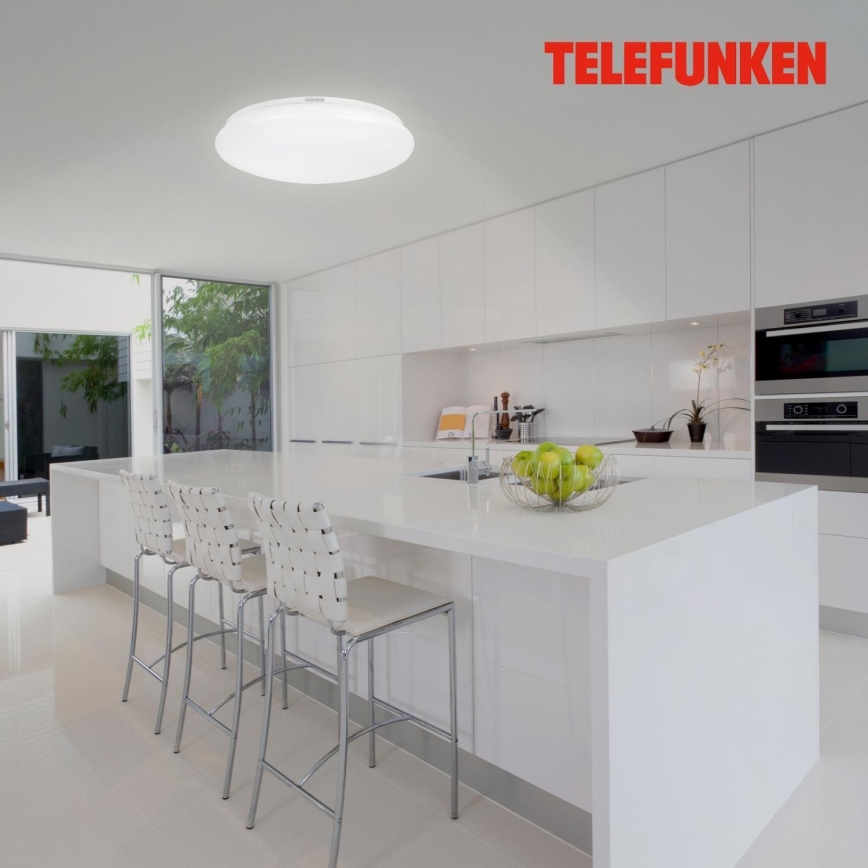 Telefunken 601306TF - LED taklampa för badrum med sensor LED/20W/230V IP44 diameter 40 cm