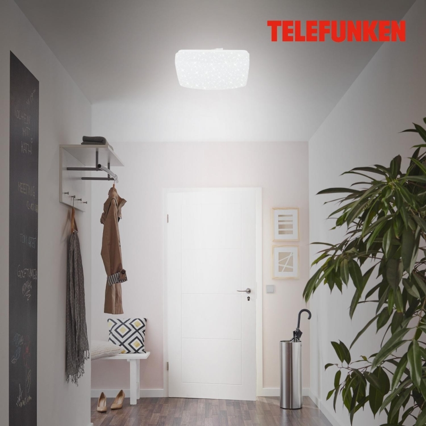 Telefunken 601906TF - LED taklampa med sensor LED/12W/230V 4000K