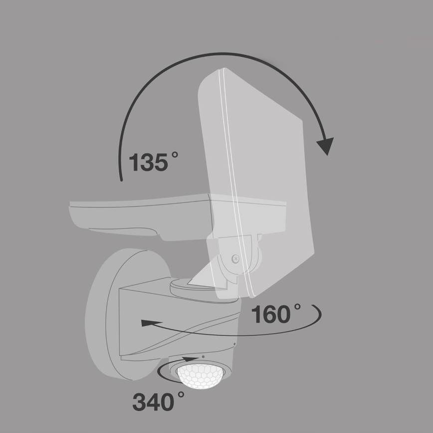 Telefunken - LED-reflektor med sensor LED/16W/230V