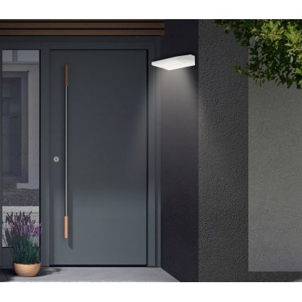 Telefunken - LED utomhusväggarmatur LED/10W/230V IP44 vit
