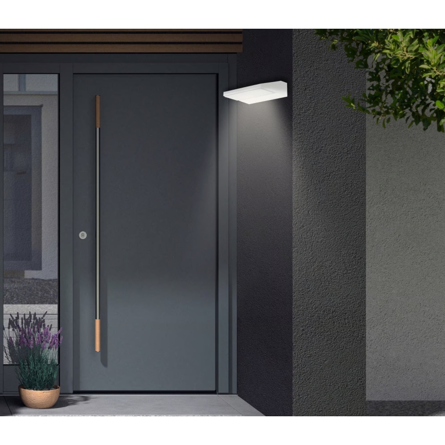 Telefunken - LED utomhusväggarmatur LED/10W/230V IP44 vit
