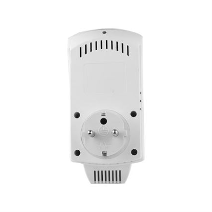 Termostat med 230 V-uttag