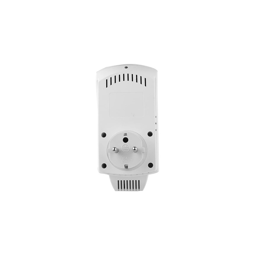 Termostat med 230 V-uttag, Wi‑Fi (Tuya-kompatibel)