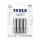 Tesla Batteries - 4 delar Alkaliskt batteri AAA SILVER+ 1,5V 1300 mAh