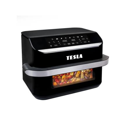 TESLA Electronics AirCook - Multifunktionell dubbel digital varmluftsfritös 10 l 2400W/230V