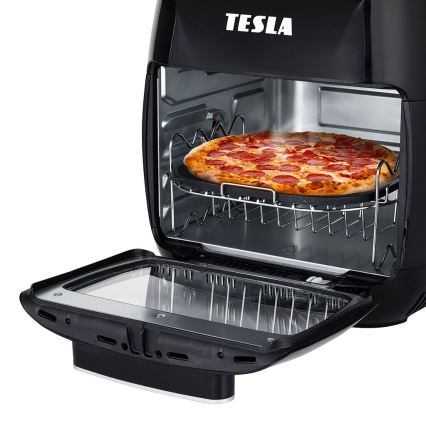 TESLA Electronics AirCook - Multifunktionell digital varmluftsfritös 11 l 2000W/230V