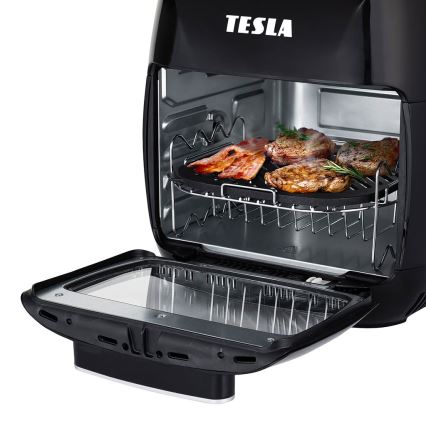 TESLA Electronics AirCook - Multifunktionell digital varmluftsfritös 11 l 2000W/230V