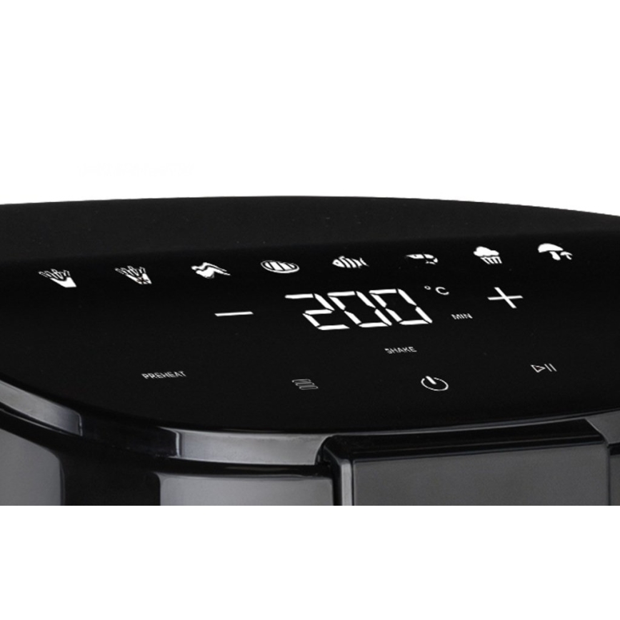 TESLA Electronics AirCook - Multifunktionell digital varmluftsfritös 4 l 1500W/230V