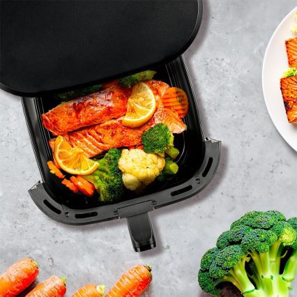 TESLA Electronics AirCook - Multifunktionell digital varmluftsfritös 7 l 1600W/230V