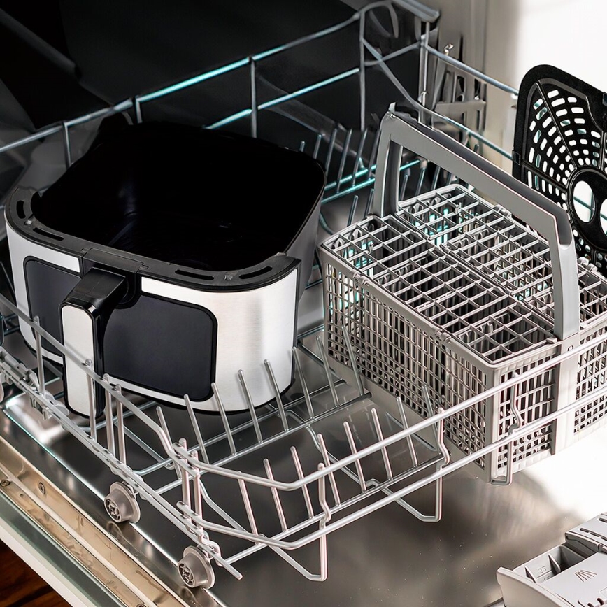 TESLA Electronics AirCook - Multifunktionell digital varmluftsfritös 7 l 1600W/230V