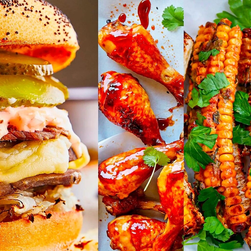 TESLA Electronics AirCook - Multifunktionell digital varmluftsfritös 7 l 1600W/230V