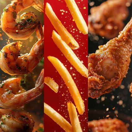 TESLA Electronics AirCook - Smart multifunktionell digital varmluftsfritös 9 l 1700W/230V Wi-Fi