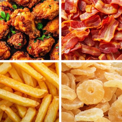 TESLA Electronics AirCook - Smart multifunktionell digital varmluftsfritös 9 l 1700W/230V Wi-Fi