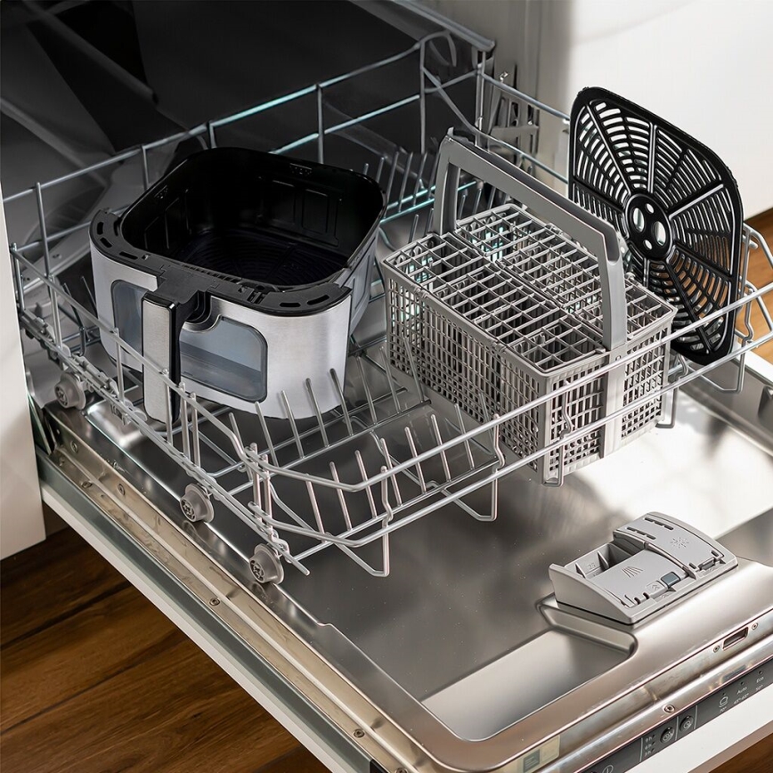 TESLA Electronics AirCook - Smart multifunktionell digital varmluftsfritös 9 l 1700W/230V Wi-Fi