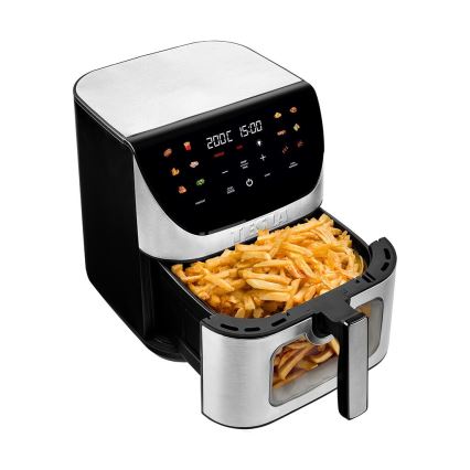 TESLA Electronics AirCook - Smart multifunktionell digital varmluftsfritös 9 l 1700W/230V Wi-Fi