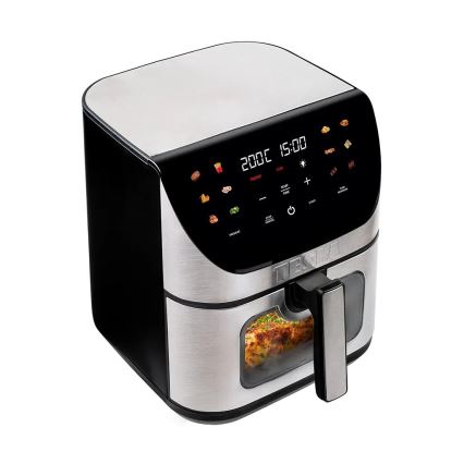 TESLA Electronics AirCook - Smart multifunktionell digital varmluftsfritös 9 l 1700W/230V Wi-Fi