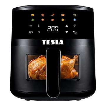 TESLA Electronics AirCook - Varmluftsfritös 4,4 l 1450W/230V svart
