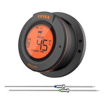 TESLA Electronics Cook - Digitalt kötttermometer med sond 0-400 °C 2xAA IP65