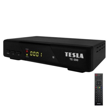 TESLA Electronics - DVB-T2 H.265 (HEVC) mottagare, HDMI-CEC + fjärrkontroll